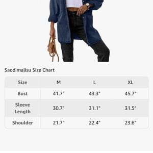 Oversize jean jacket